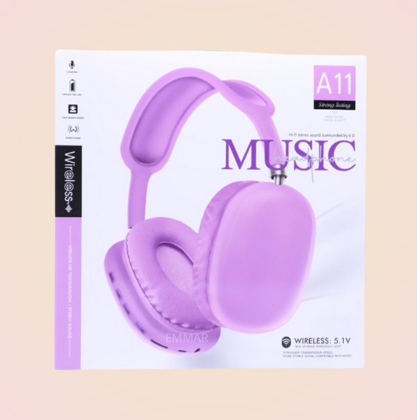 Audífonos Diadema Over-ear Inalámbricos Bluetooth 5.1 V