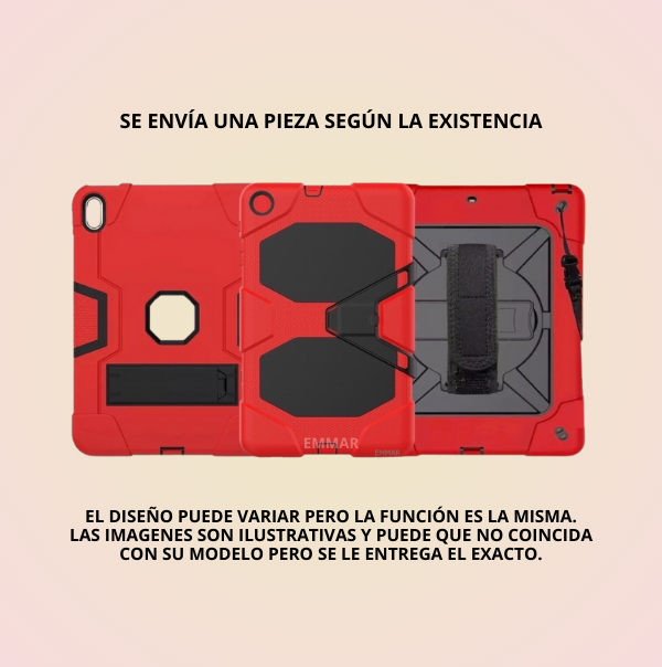 Funda Protector Uso Rudo Compatible Con iPad