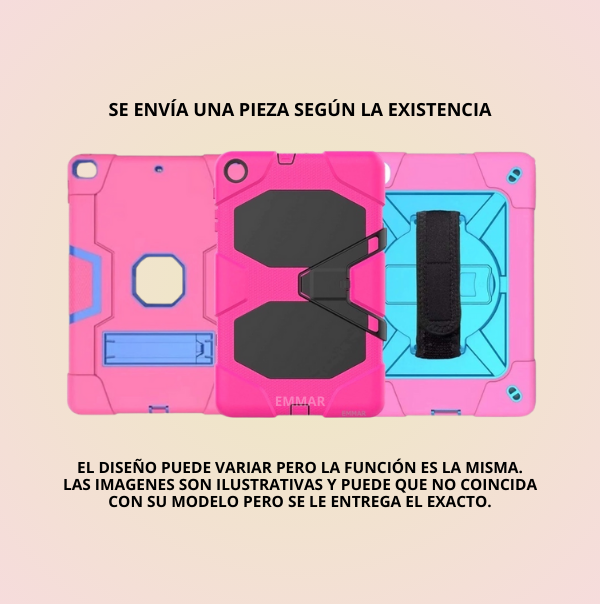 Funda Protector Uso Rudo Compatible Con iPad
