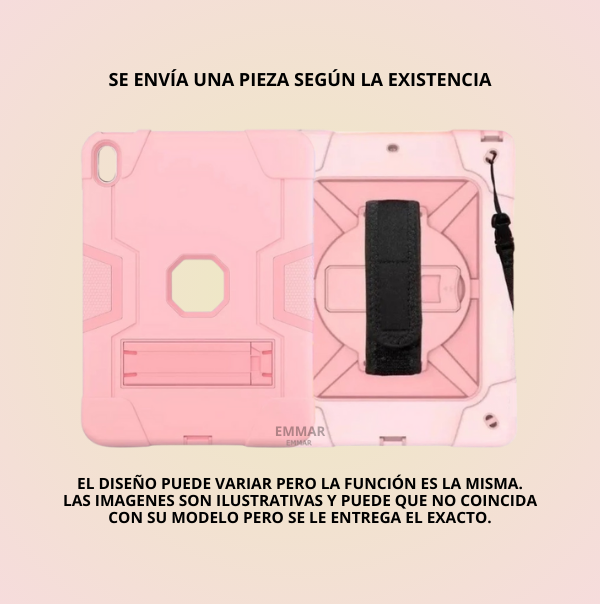 Funda Protector Uso Rudo Compatible Con iPad