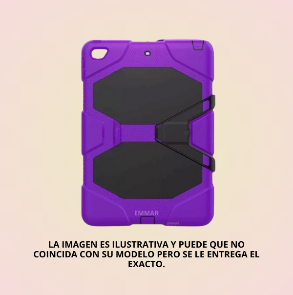 Funda Protector Uso Rudo Compatible Con iPad
