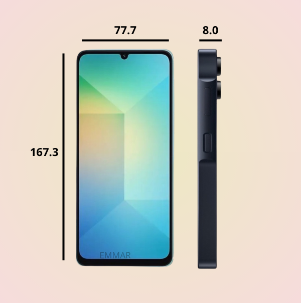 Celular Samsung Galaxy A06 De 64gb Con 4gb De Ram Más Funda Y Mica De Cristal Gratis