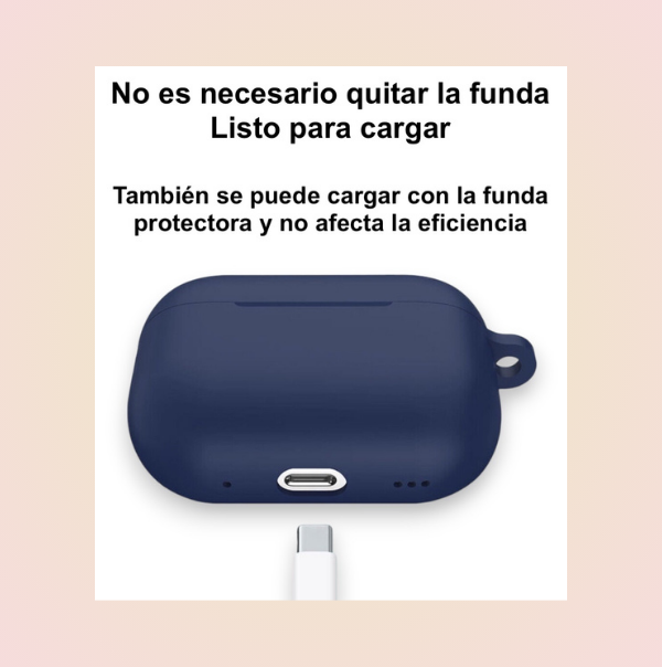 Funda Silicona Suave Compatible Con AirPods