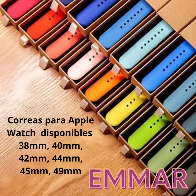 Correa/ Extensible de Silicona Compatible con Apple Watch
