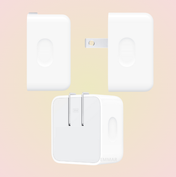 Cargador 35W con 2 Puertos USB-C para iPhone 14 Pro Max Tipo Original