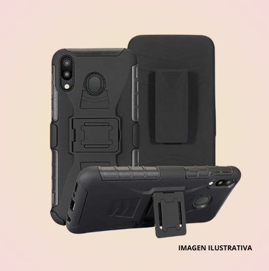 Funda Protector Robot Uso Rudo con Clip + Mica Gratis para SAMSUNG