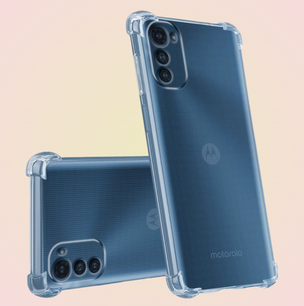 Funda Acrigel Transparente con Esquinas Reforzadas más Mica de Cristal Gratis para MOTOROLA