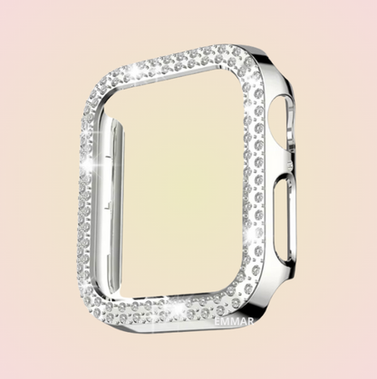 Funda Protector de Diamantes Compatible con Apple Watch