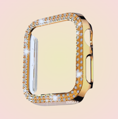 Funda Protector de Diamantes Compatible con Apple Watch