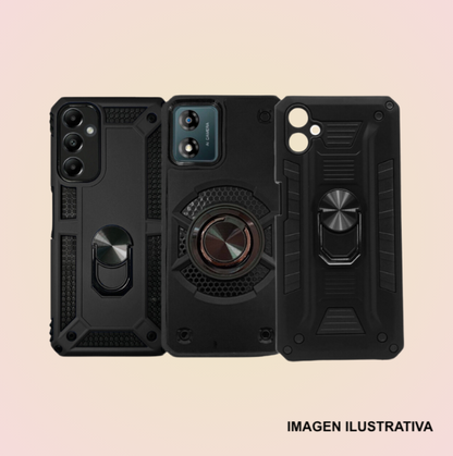 Funda Protector Uso Rudo Con Anillo + Mica GRATIS Para HUAWEI