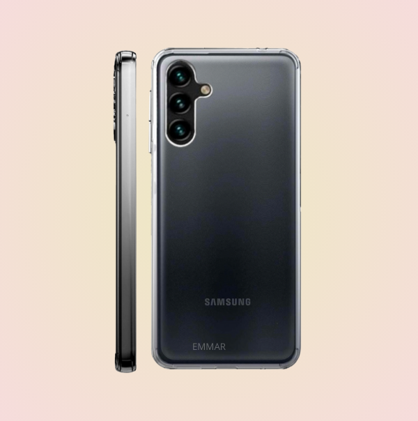 Funda Acrigel Transparente con Esquinas Reforzadas más Mica de Cristal Gratis para SAMSUNG