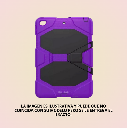 Funda Protector Uso Rudo Compatible Con iPad