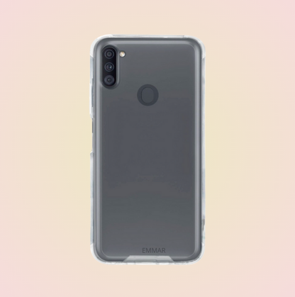 Funda Acrigel Transparente con Esquinas Reforzadas más Mica de Cristal Gratis para SAMSUNG