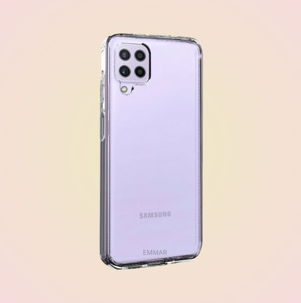 Funda Acrigel Transparente con Esquinas Reforzadas más Mica de Cristal Gratis para SAMSUNG