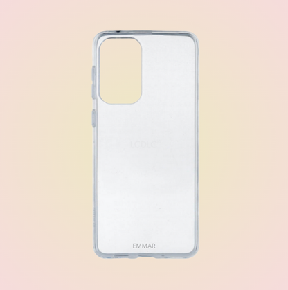 Funda Acrigel Transparente con Esquinas Reforzadas más Mica de Cristal Gratis para SAMSUNG