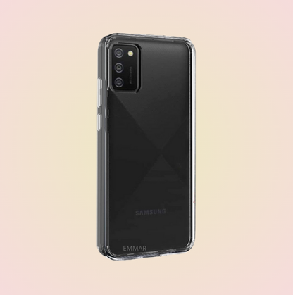Funda Acrigel Transparente con Esquinas Reforzadas más Mica de Cristal Gratis para SAMSUNG