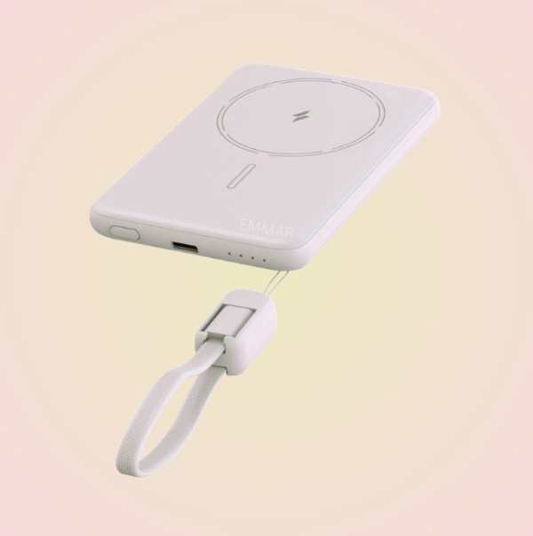 Power Bank 5000mah Magnética Inalámbrica De 20w