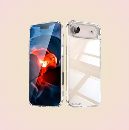 Funda Acrigel Transparente con Esquinas Reforzadas más Mica de Cristal Gratis para IPHONE