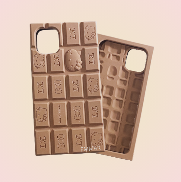 Funda Silicona Suave Diseño De Stitch o Kitty o Pooh Más Mica De Cristal Gratis Compatible Con iPhone