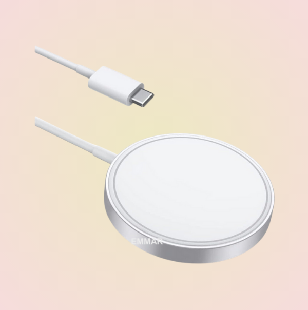 Cargador Magnético MagSafe Charger con Cable Tipo C Compatible con iPhone y Smartphones