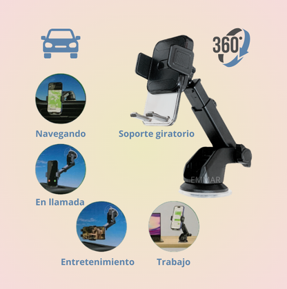 Soporte De Auto Multi-función Para Celular