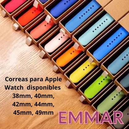 Correa/ Extendible de Silicona Compatible con Apple Watch