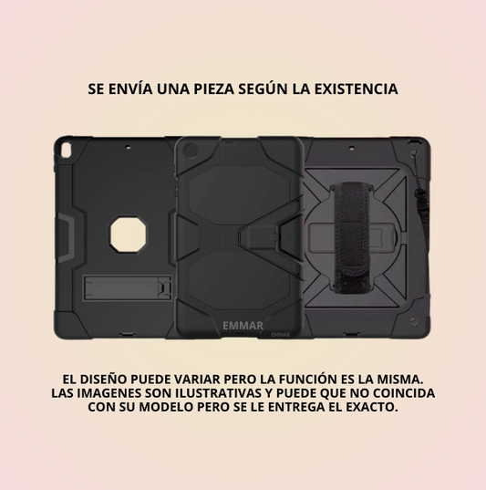 Funda Protector Uso Rudo Compatible Con iPad