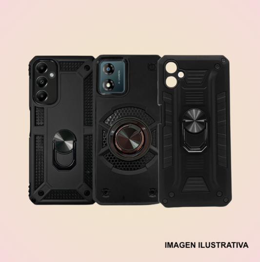 Funda Protector Uso Rudo Con Anillo + Mica GRATIS Para ZTE