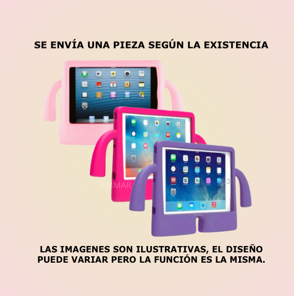 Funda Protectora Infantil con Bracitos para Tablet Samsung Galaxy