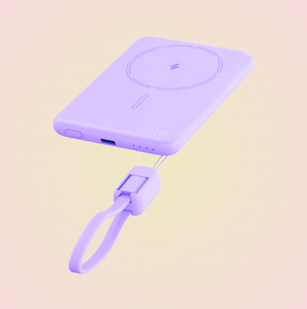 Power Bank 5000mah Magnética Inalámbrica De 20w
